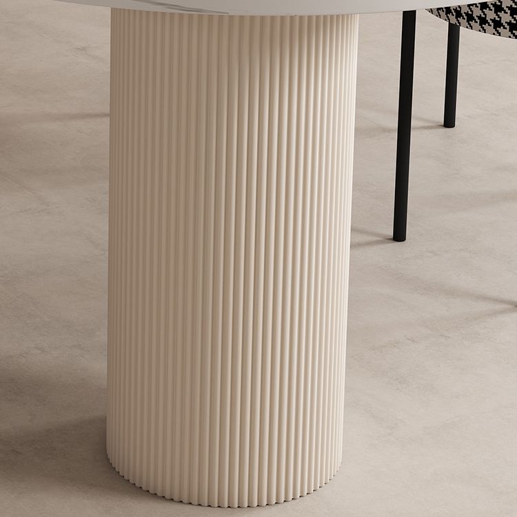 Modern Sintered Stone Dining Table Set 1/2/5 Pieces Dining Set