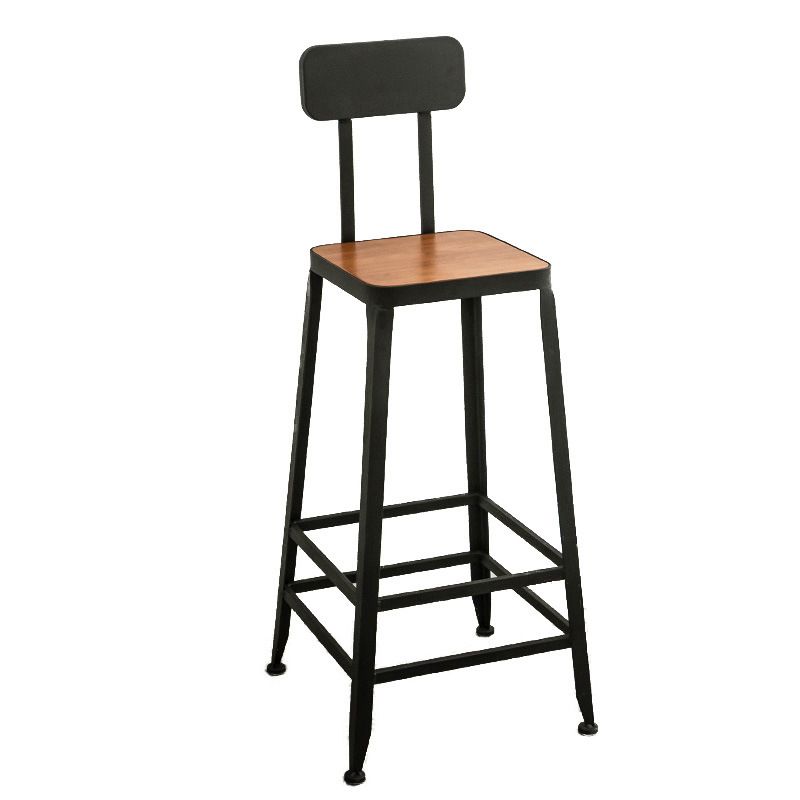 Industrial 1/2/9 Pieces Solid Wood Bar Table Set Rectangular Counter Set for Home Use