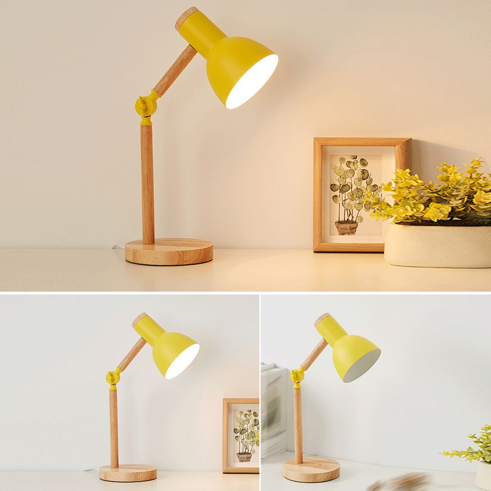 Lámpara de mesa ligera del metal 1 de la iluminación de la tabla de la forma del tambor del estilo moderno para el dormitorio