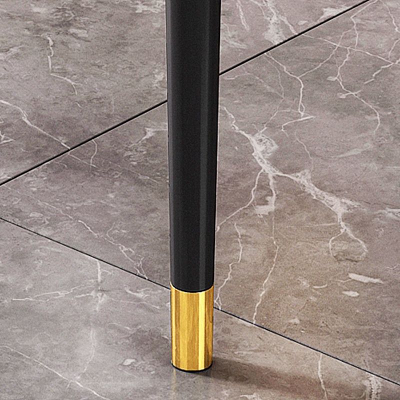 Minimalist Style MDF Top Dining Table Set of Rectangle Shape for Formal Dinette Set