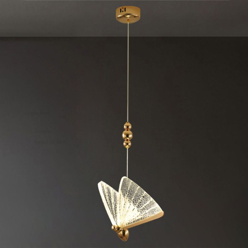 Moderne minimalistische stijl vlinder hanglampje lichtkit acryl hangend licht voor woonkamer