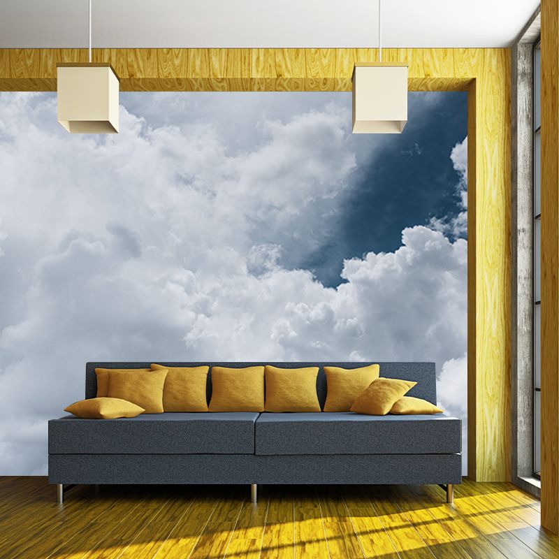 Sky Texture Mildew Resistant Mural Wallpaper Indoor Wall Mural