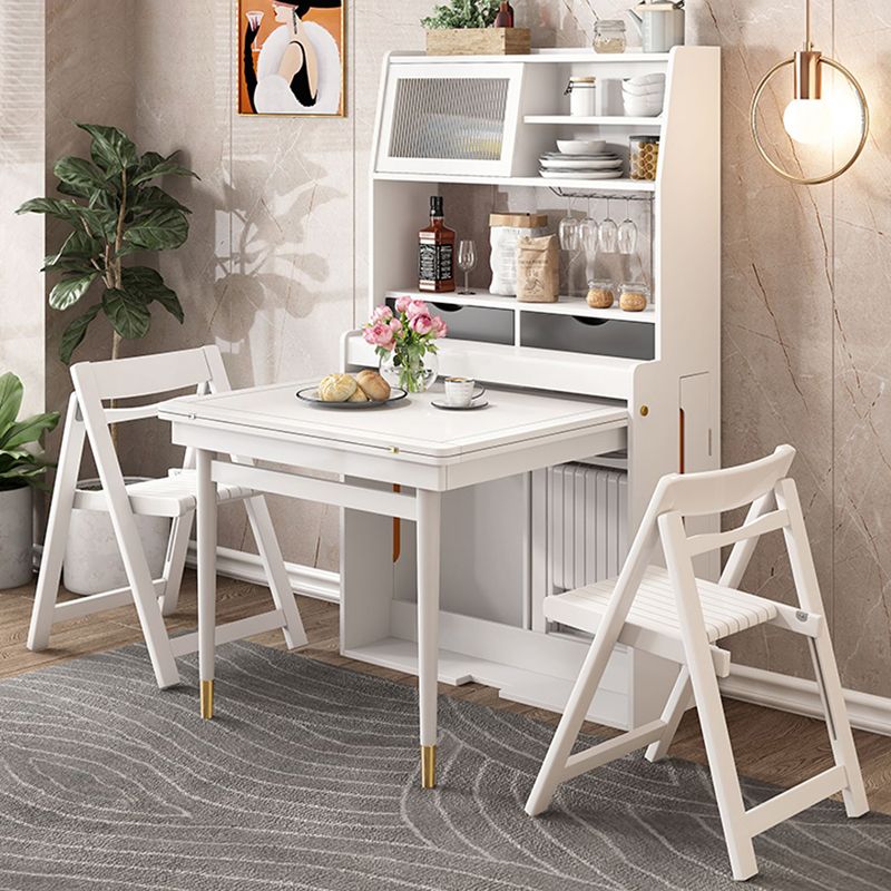 1/3/5 Pieces Modern Wooden Multi Purpose Dining Set for Home