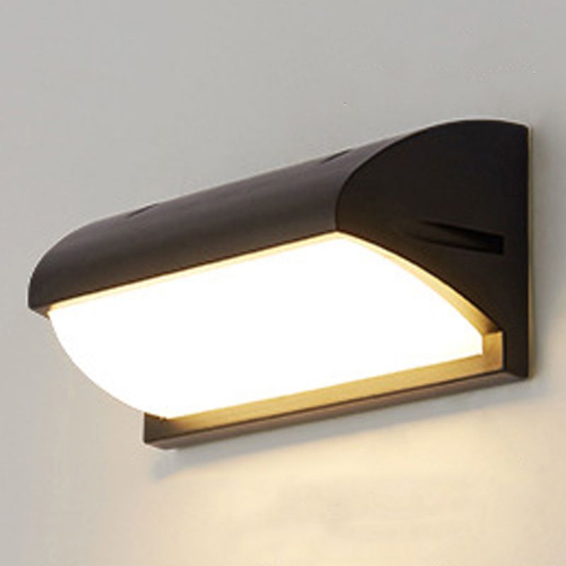 Moderner Stil Geometrischer LED -Wandlampen -Acryl 1 Lichtwandbeleuchtung