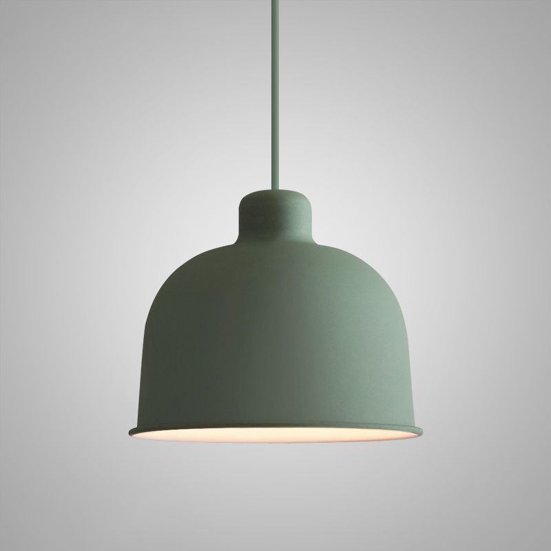 Kleurrijke koepel hanglamp moderne metalen hangende hanger voor woonkamer