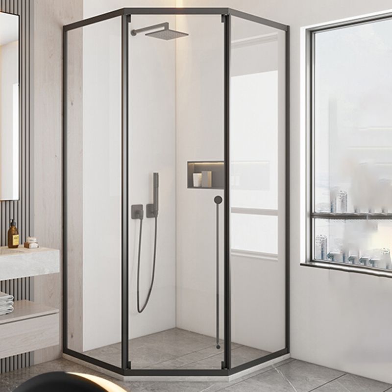 Framed Single Sliding Shower Doors Transparent Shower Bath Door