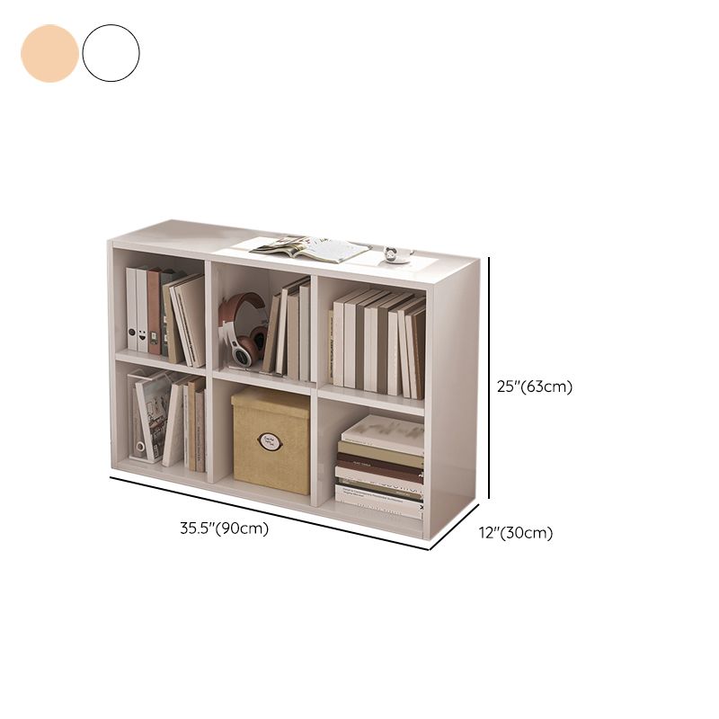 Modern Standard  Bookcase Engineered Wood Open Back Bookshelf