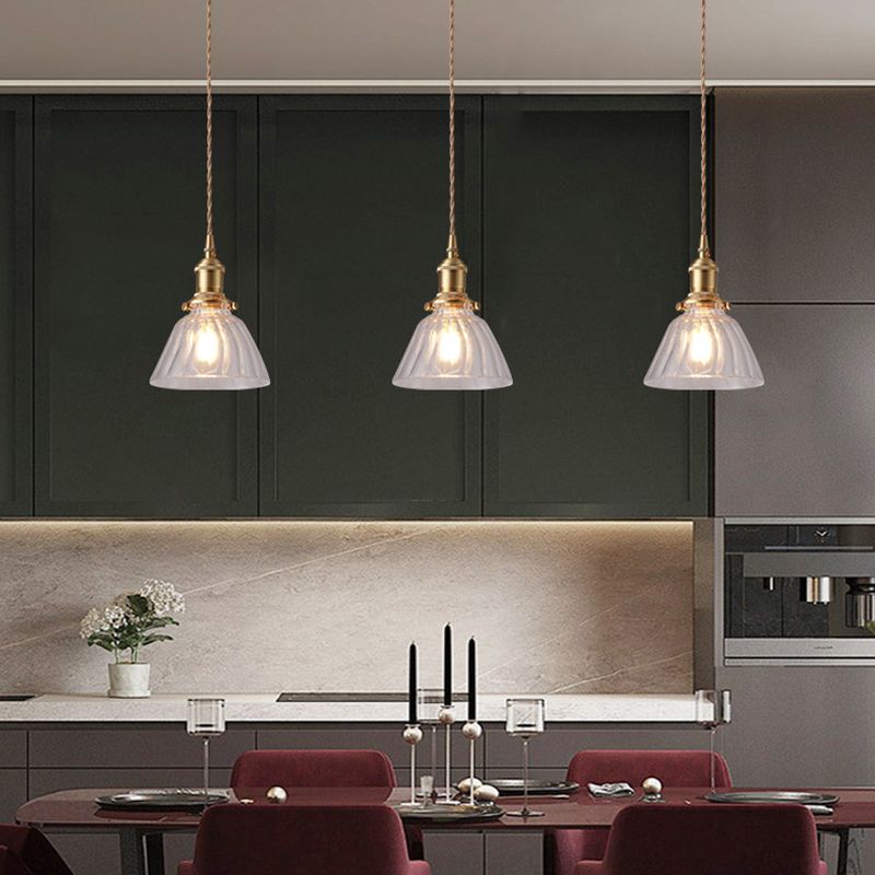 1 Light Pendant Lighting Modern Simplicity Glass Pendant Ceiling Lights for Restaurant