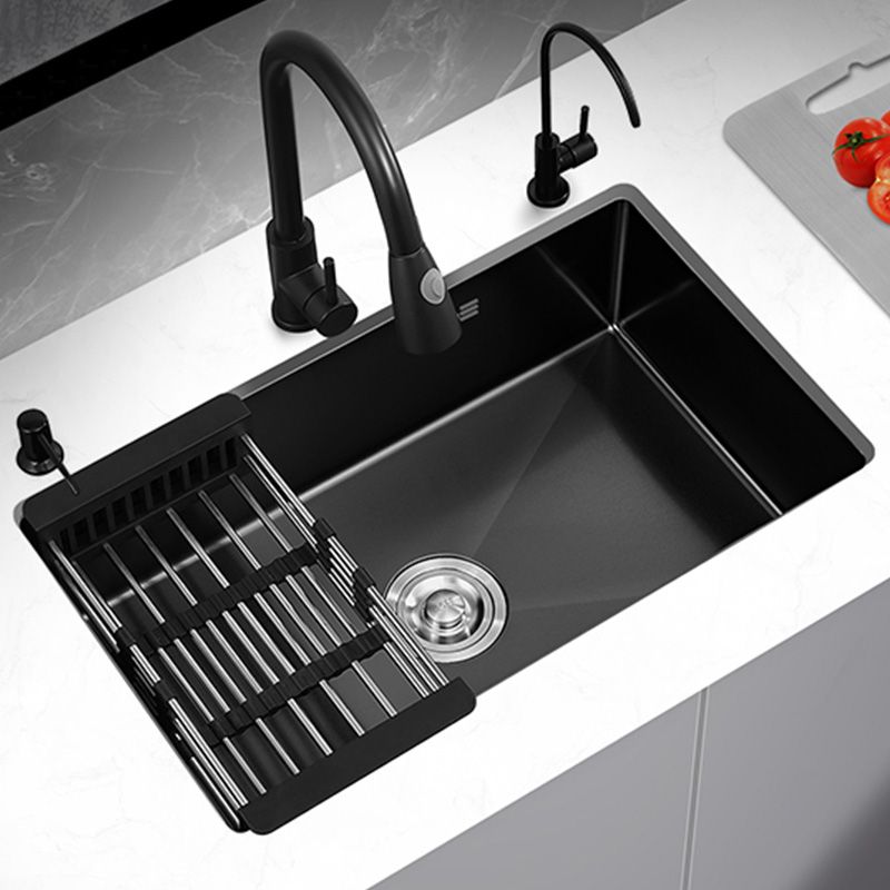 Dirt Resistant Kitchen Sink Soundproof Detail Kitchen Sink with Overflow Hole