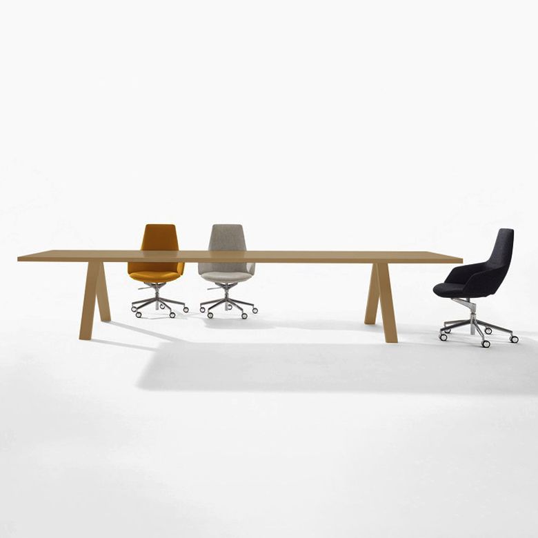 Solid Wood Contemporary Rectangular Table Wood Top Table for Dining Room and Kitchen
