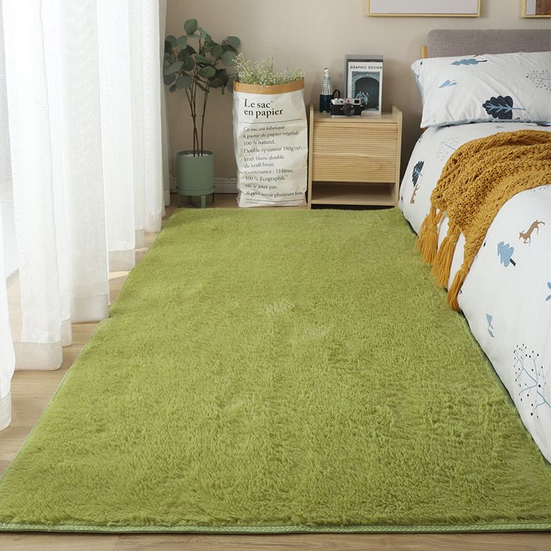 Tappeto in poliestere con tappeto solido minimalista tappeto interno per la camera da letto per adulti