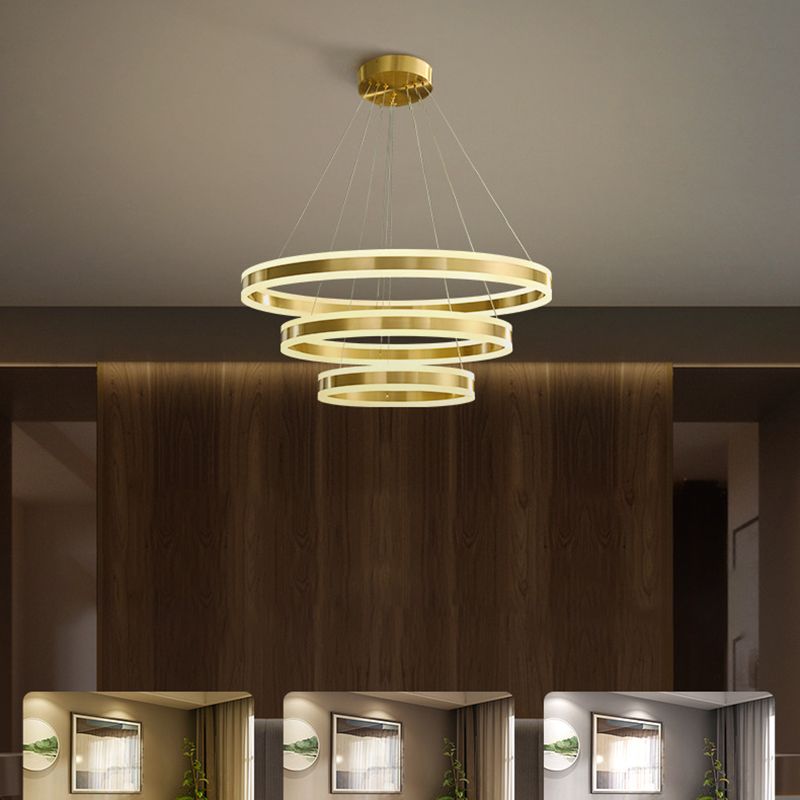 Colgante de techo de techo de metal de metal de latón accesorios de iluminación de techo contemporáneo