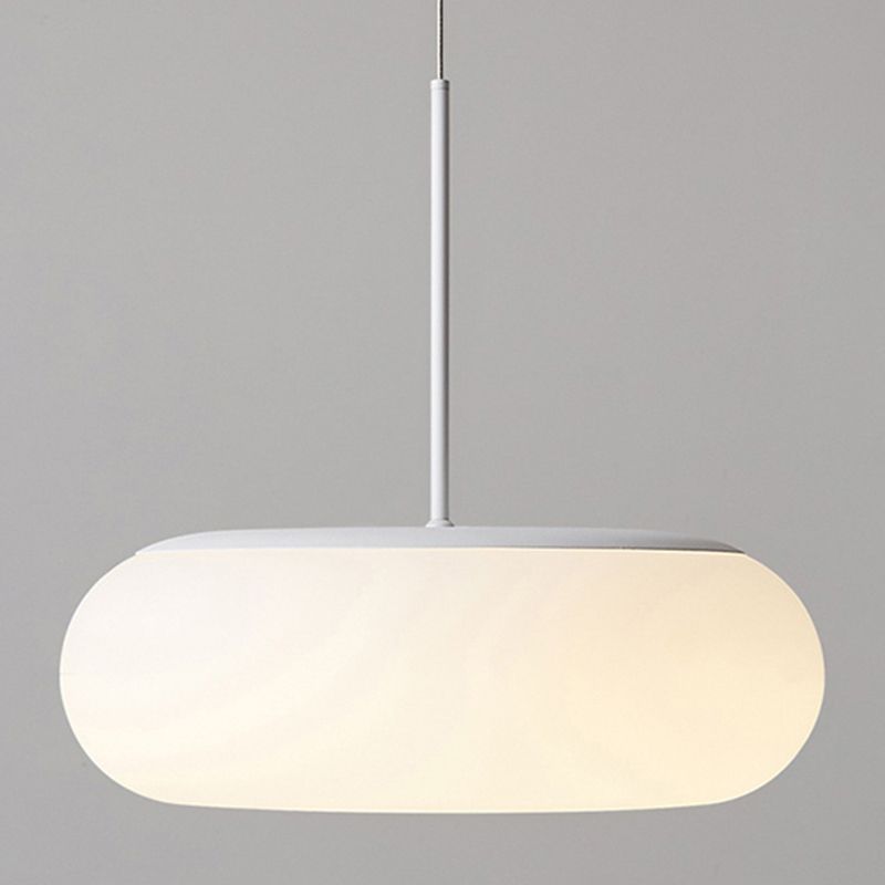 Minimalisme de la lampe susmimmand blanc LED PRENDANT PLAFICAUX acrylique pour salle à manger