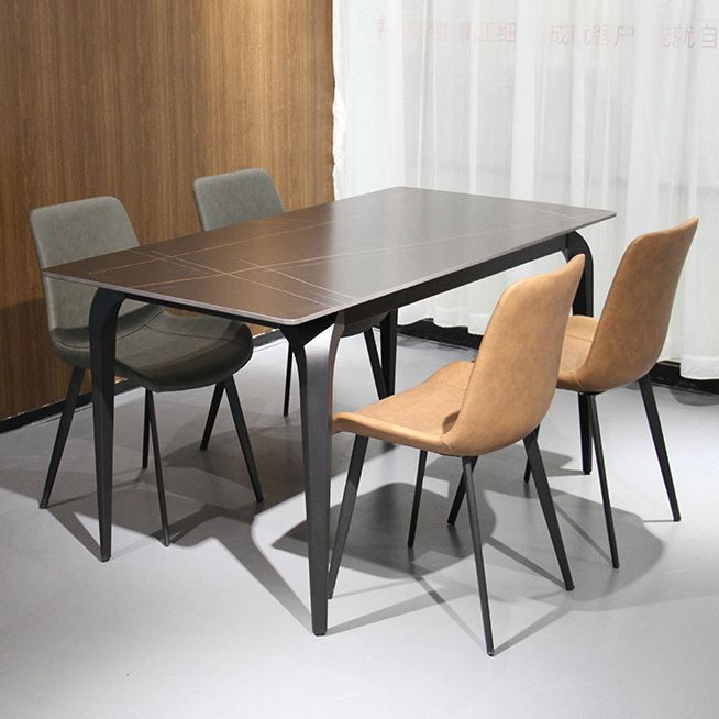 Modern Dining Set Stone 1/4/5/7 Pieces Dining Furniture for Indoor