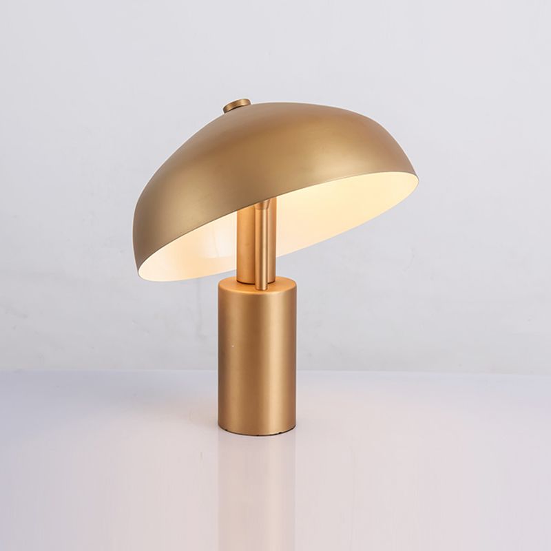Contemporary Style Geometric Night Table Lamps Metal 1-Light Table Lamp