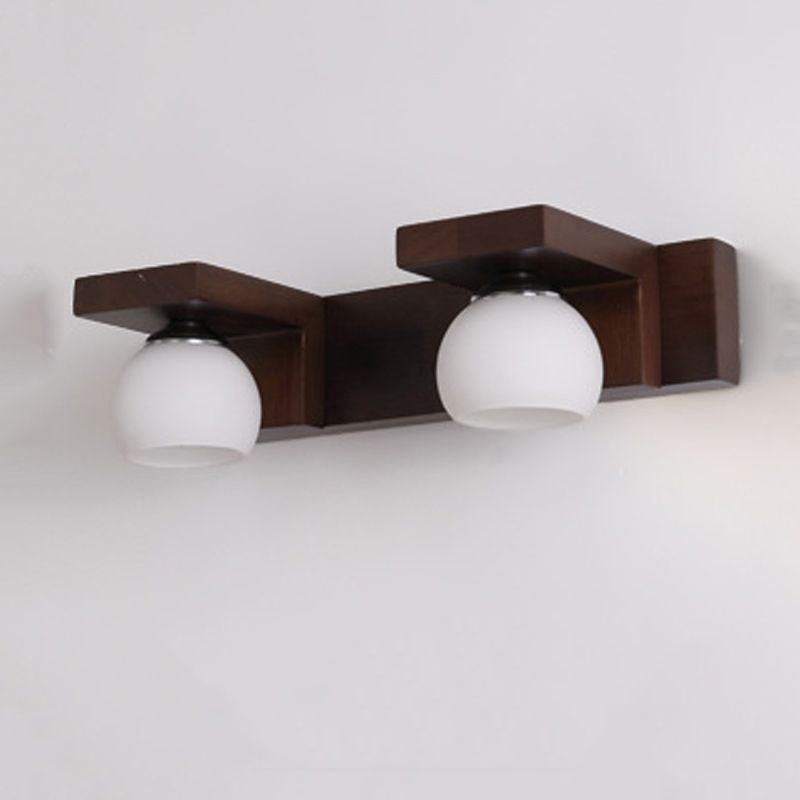Wooden Vanity Lighting Simple Wall Light Sconce for Bathroom