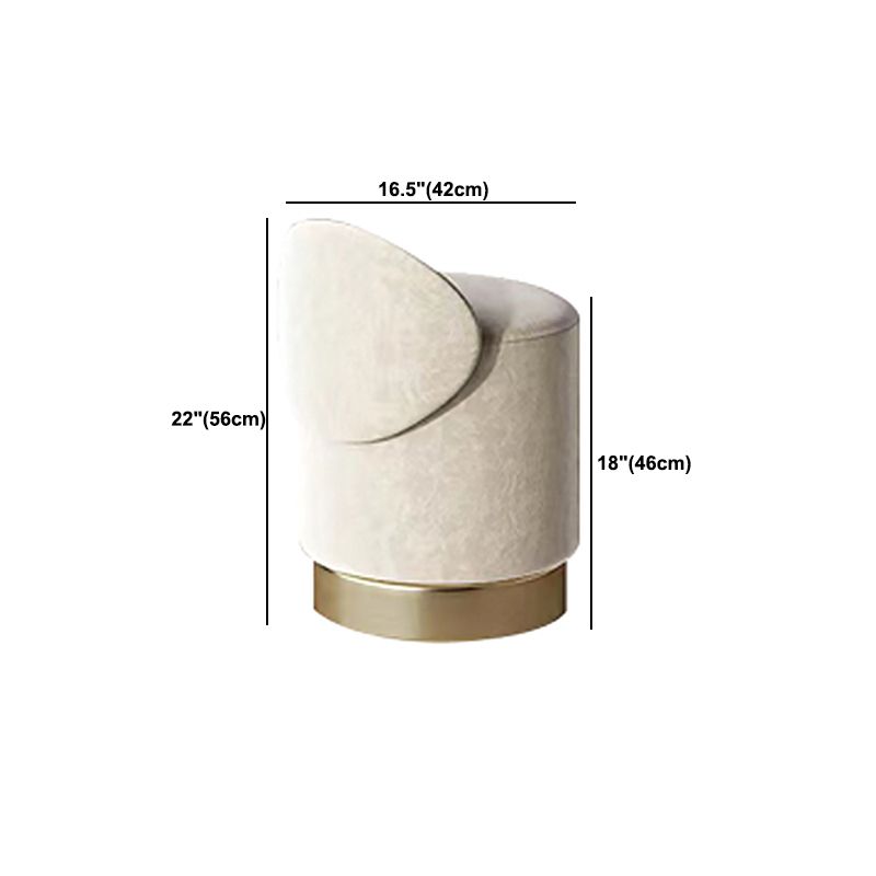 Luxurious Makeup Vanity Set Stone Top Dressing Table Stool Set