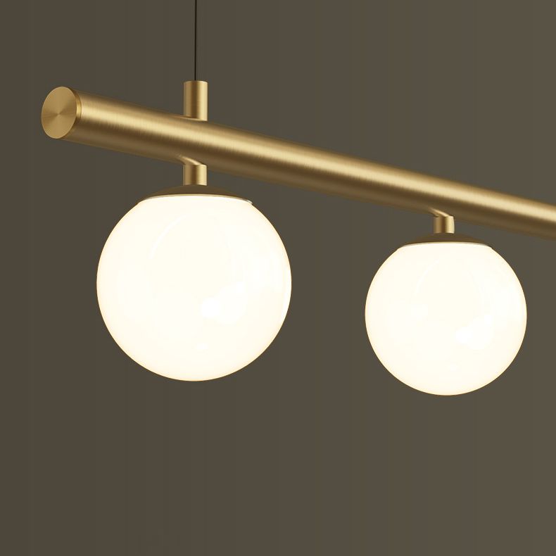 3 Light Kitchen Island Pendant Linear Chandelier Contemporary Island Lighting