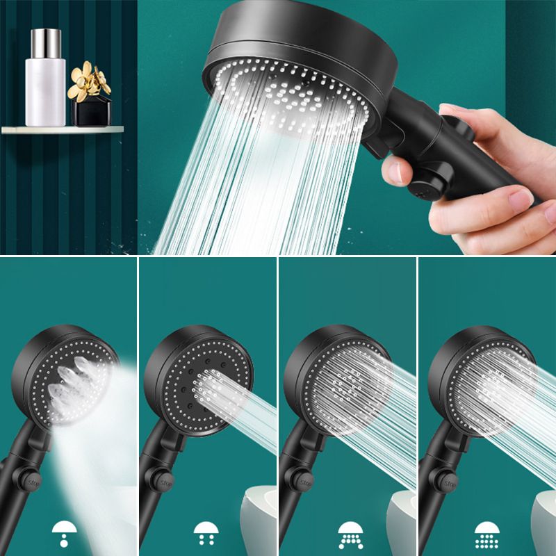 Adjustable Water Flow Shower Head Combo 5-Spray Patterns Hand Shower