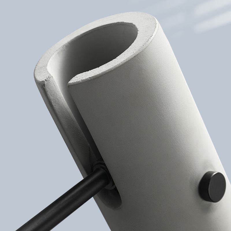 1-Light Wall Lamp Modern Concrete Shade Wall Mounted Lighting for Bedroom