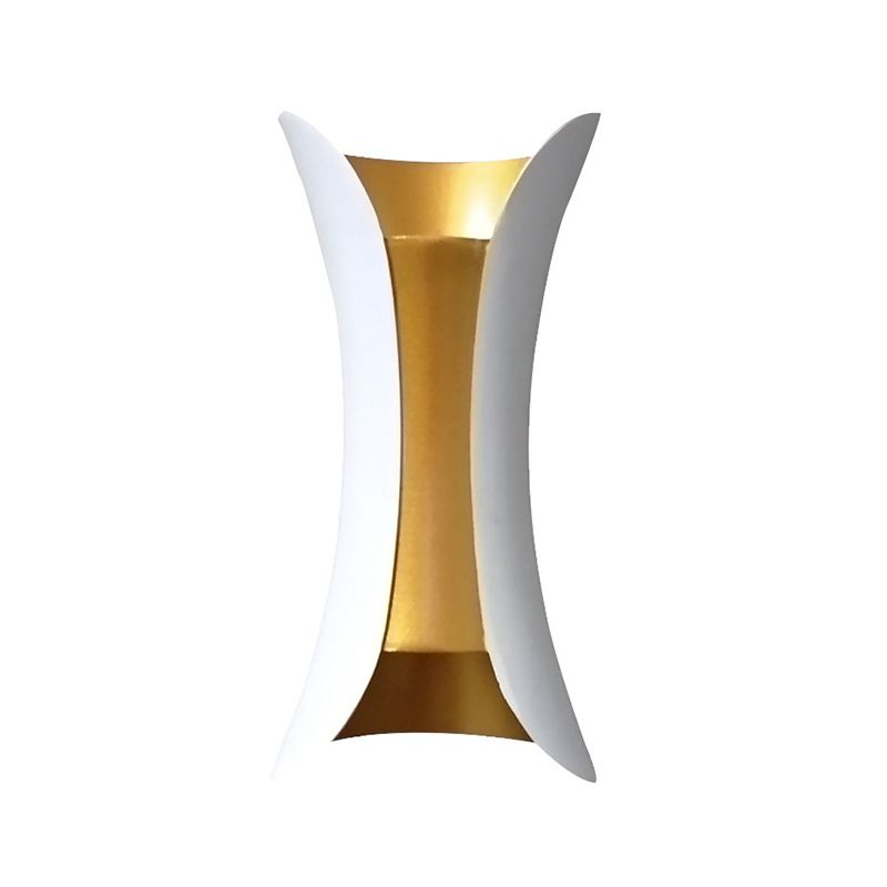 Modern Style Geometric Wall Light Sconces Metal 2 Lights Wall Washer Sconce