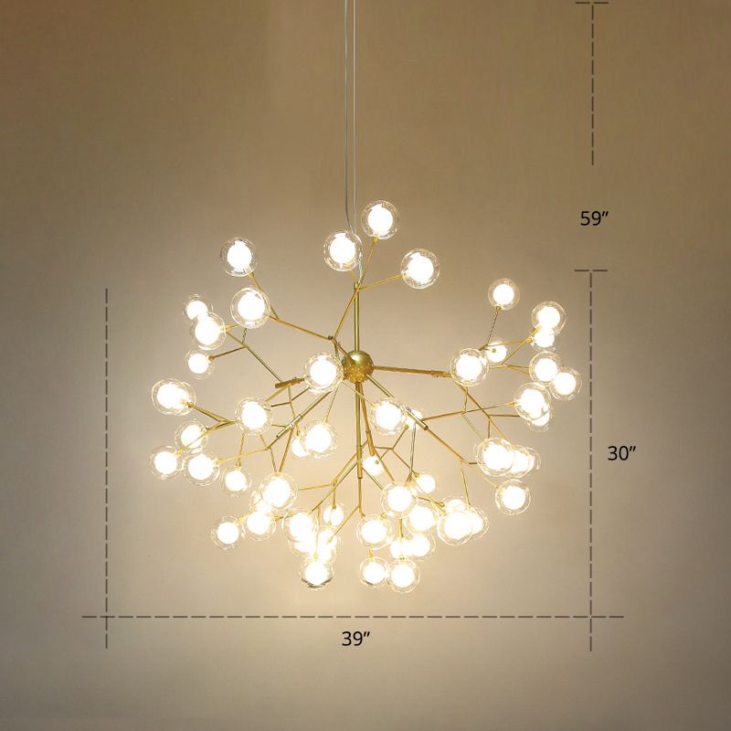 Doppio lampadario in stile Postmodern in stile Postmodern in stile Postmodern per il ristorante