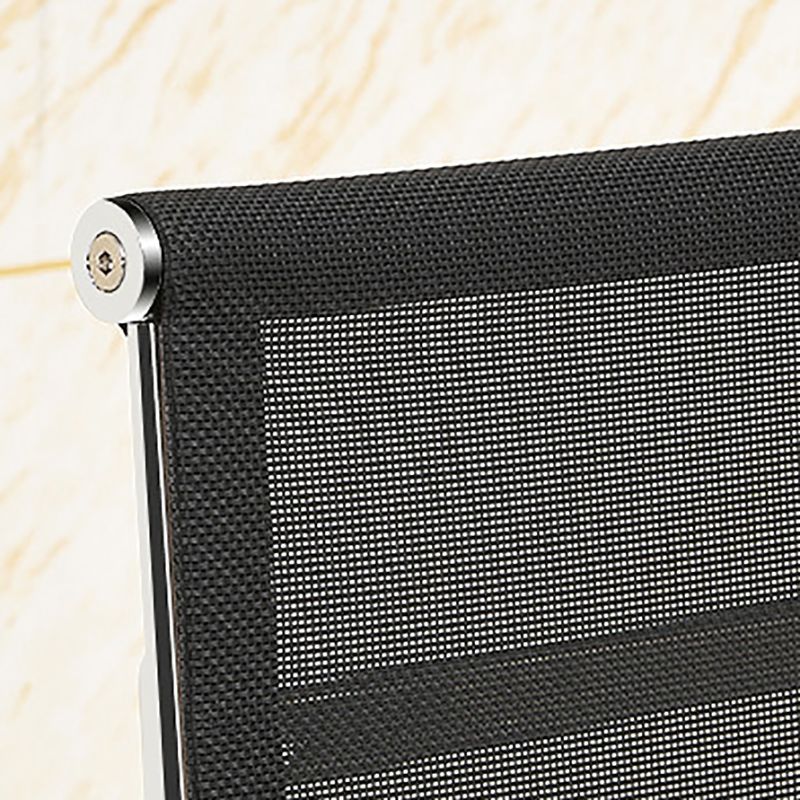 Fixed Arms Conference Chair Modern No Wheels Conference Chair