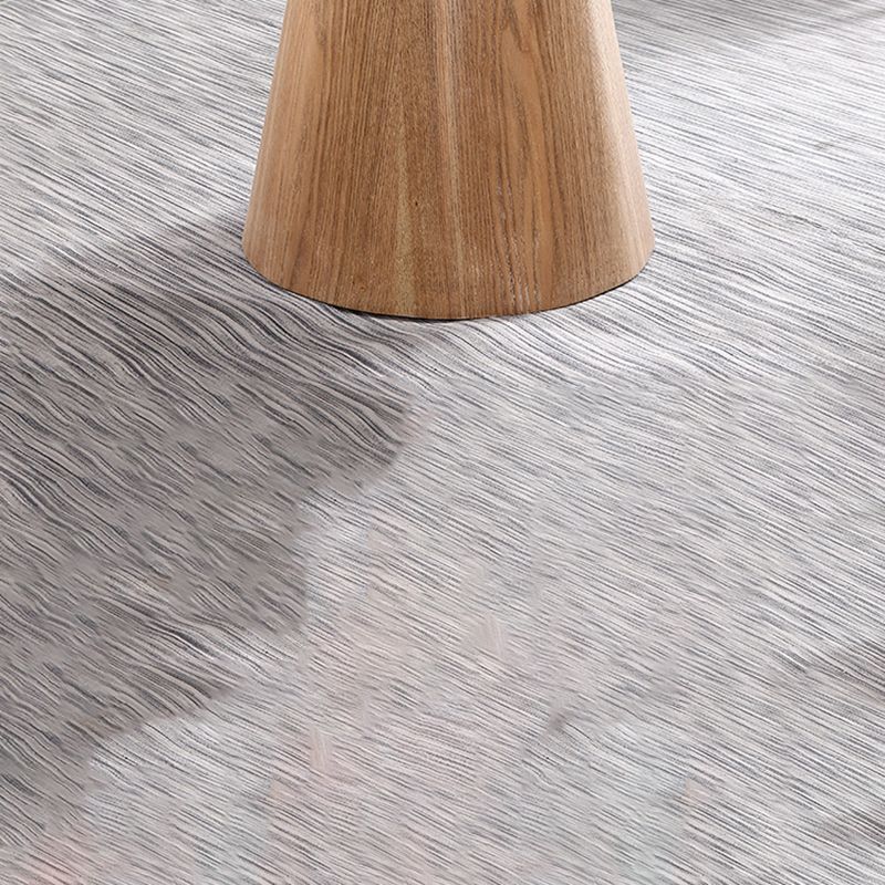 Scandinavian Pedestal Coffee Table Set Round Wooden Coffee Table for Living Room