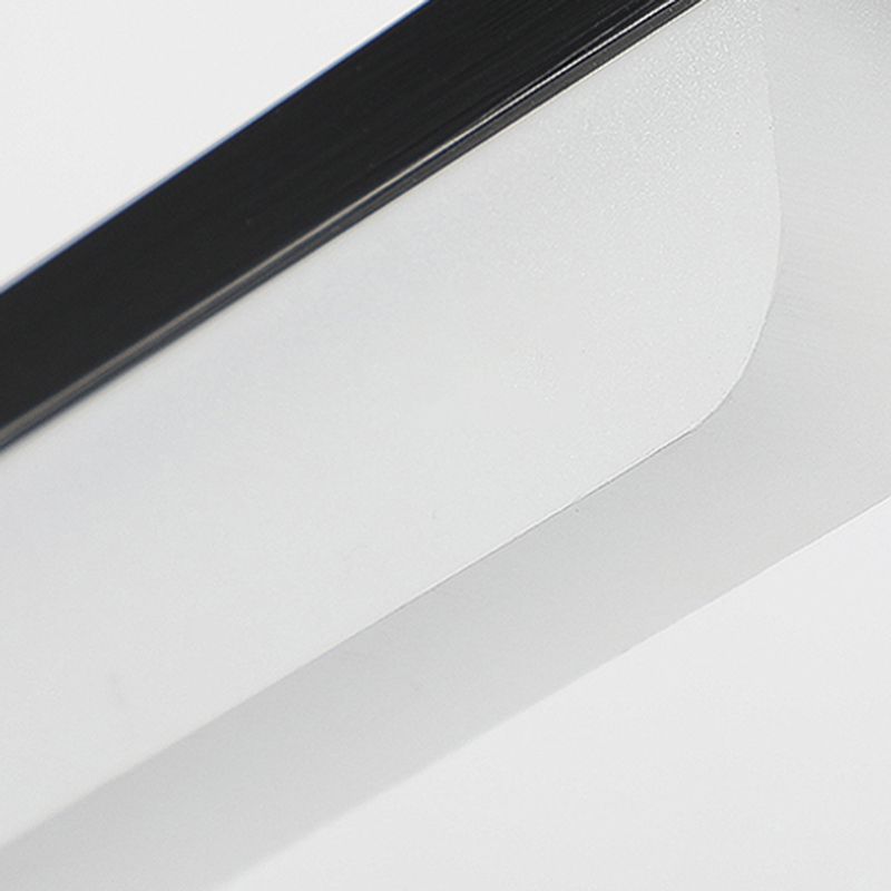 Lámpara de pared lineal de aluminio LED de LED moderno con luz de aluminio con sombra de plástico