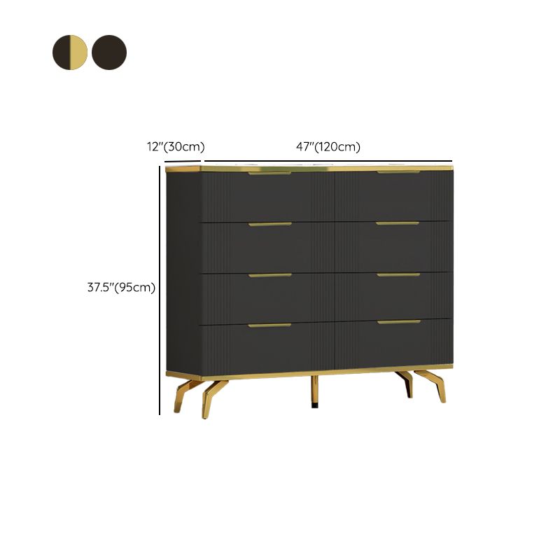 11.7-inch Width Contemporary Storage Chest Stone Storage Chest Dresser