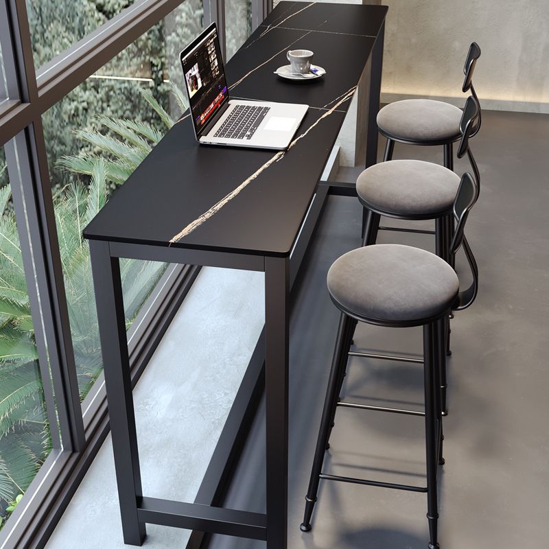 Upholstered Armless Dining Stools Industrial Round Dining Stools