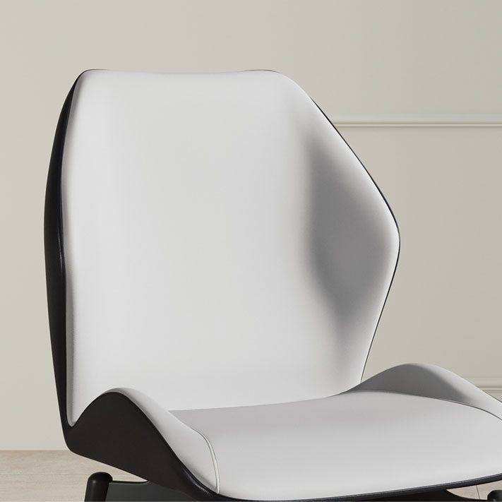 Contemporary Kitchen Arm Chairs Wingback Side Side Chair with Metal Legs