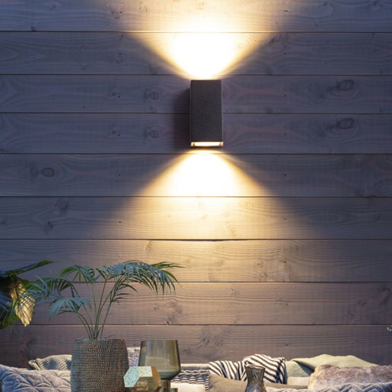 Disparo metálico de la plataforma de pared de la pared del hogar para el porche del pasillo