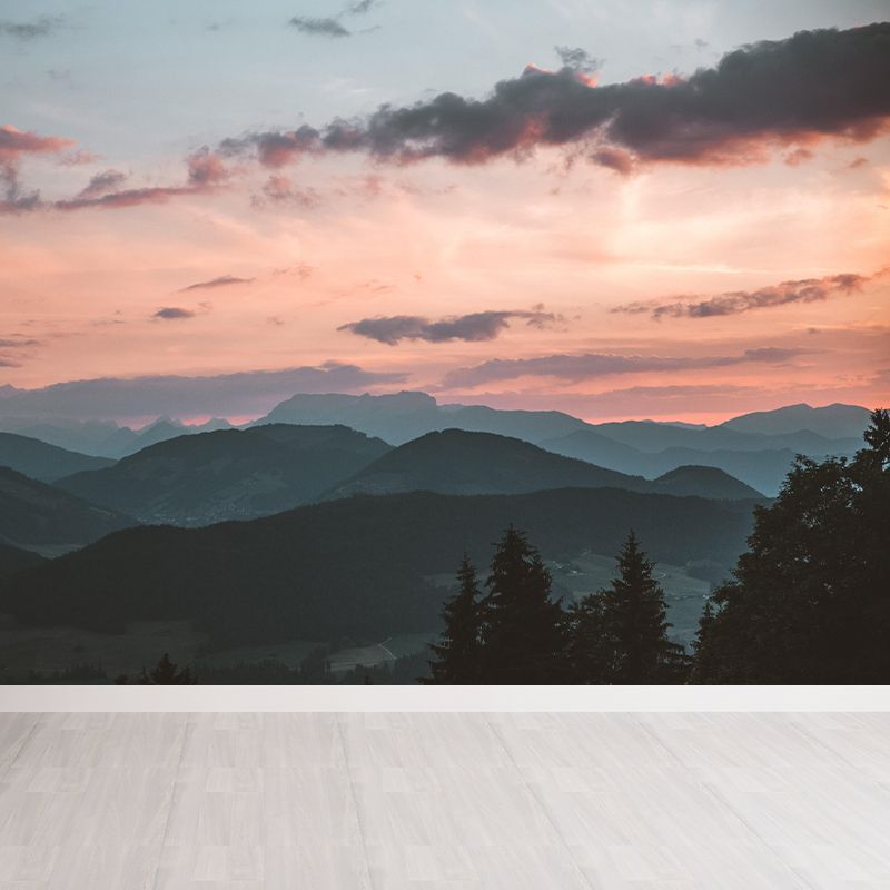 Good Weather Wallpaper Mural Photography Moisture Resistant Wall Covering for Decoration