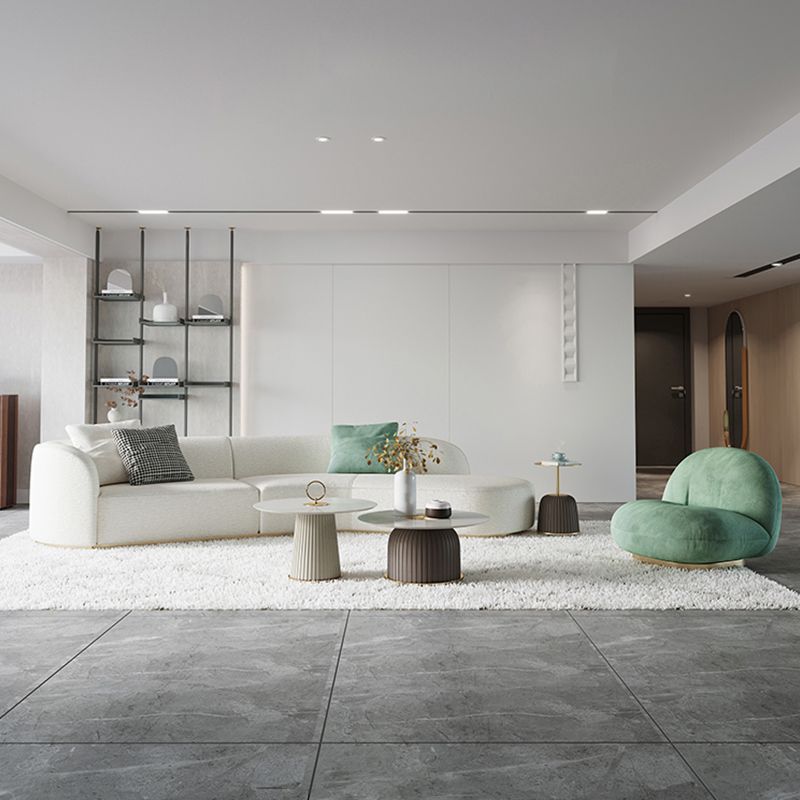 Divano posteriore a miscela in poliestere ultramoderna 27,56 "di divano ad alto smoking