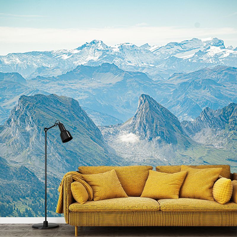 Scene Mountain Contemporary Mural Horizontal Photography Bedroom Wall Mural