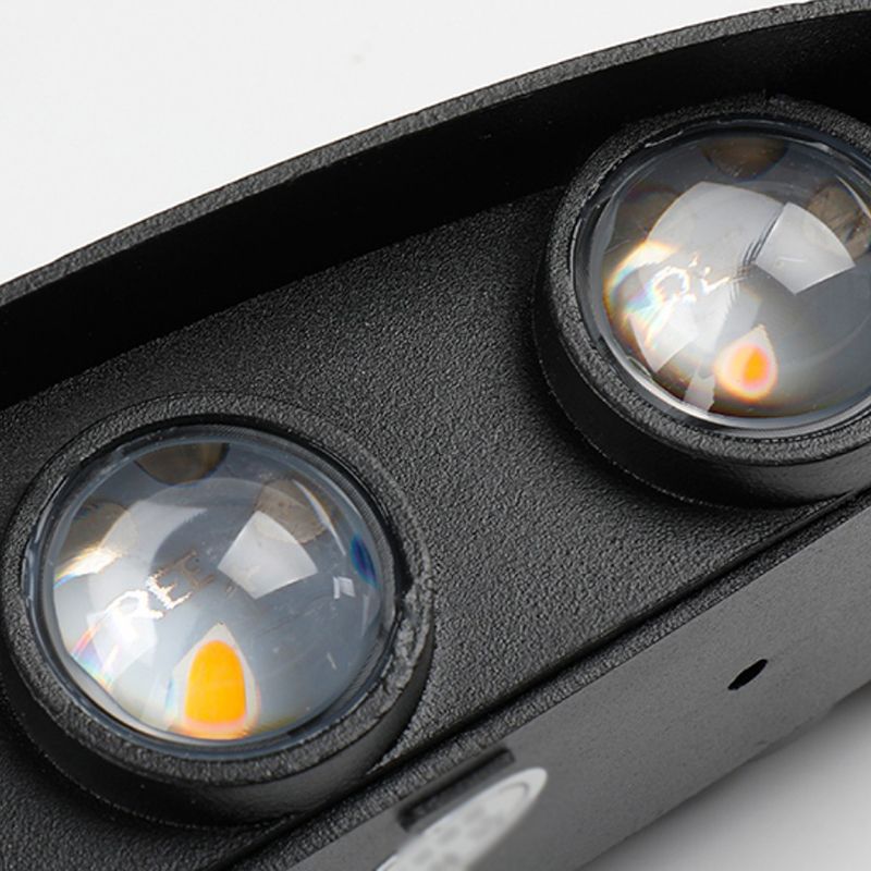 Metal Wall Sconce Lighting Black/White Wall Mounted Lights for Outdoor