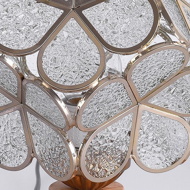 Blumenglas Nachttischlampe Tiffany-Nachttisch-Lampe für Schlafzimmer