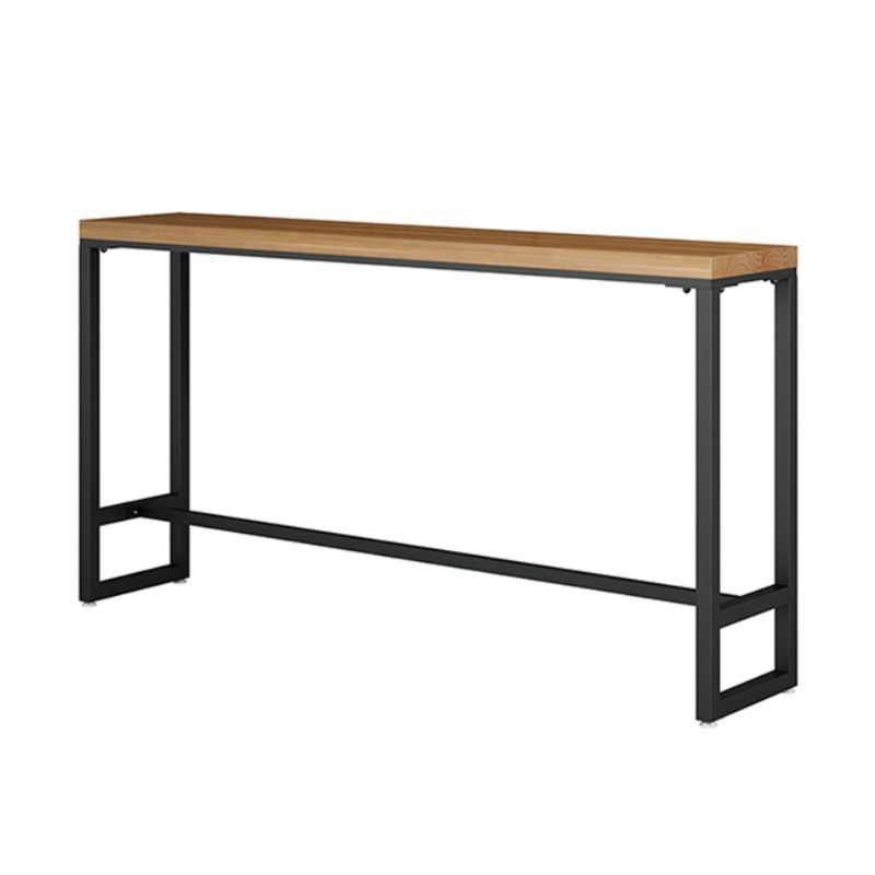 Modern Style 1/5/9 Pieces Bar Table Set Rectangle Pine Wood Counter Table for Cafe