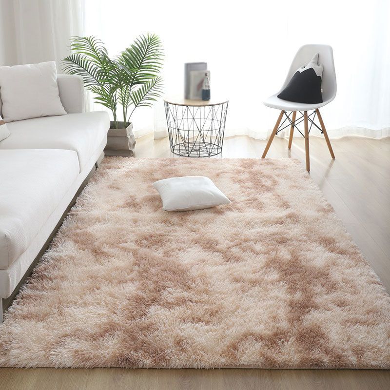 Moderner Wohnzimmer Teppich Trendy Krawatte Farbstoff Teppich Polyester Shag Teppich Nicht rutschfest