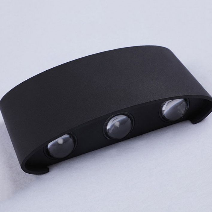 Nordic Style Iron Wall Light Modern Waterproof LED Wall Lamp for Corridor