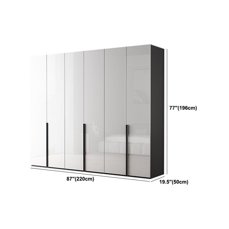 Modern Wooden Wardrobe Soft Close Drawer Wardrobe Closet for Bedroom