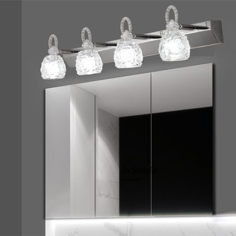 Moderne einfache Spiegel leichte nordische Toilettenbades Schattenspiegel Lampenvorrichtung