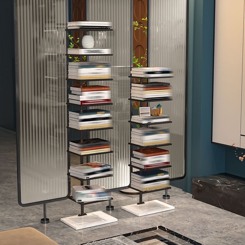 Libreria di scaffali di libreria aperta in stile moderno per casa per casa