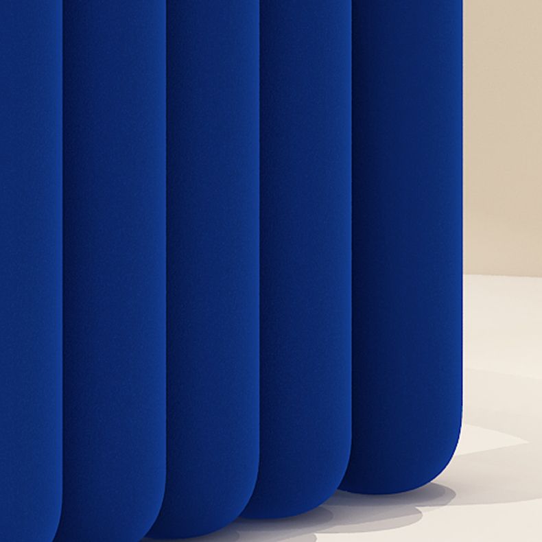 Silla de comedor de terciopelo contemporánea, silla lateral de metal sin brazos para uso doméstico