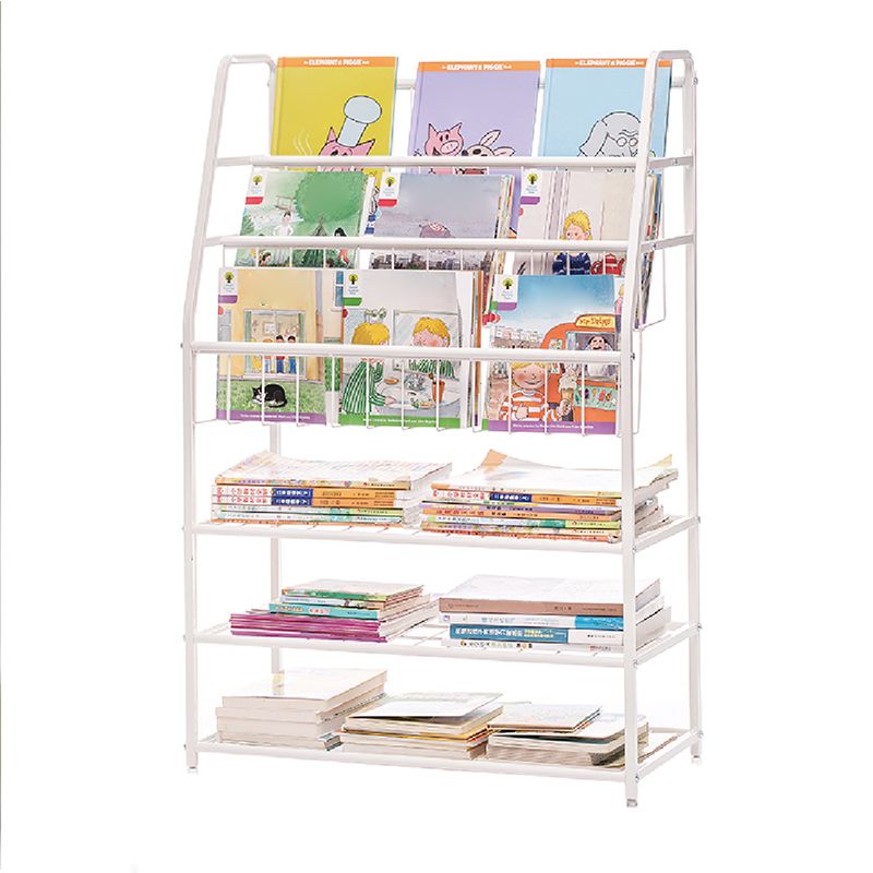 Modern Metal Standard Bookcase Open Back Kids Standard Bookcase