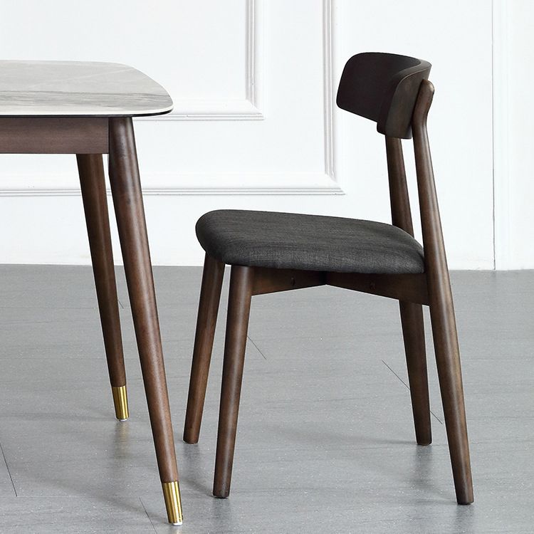 Glossy Gray Dining Table Set 1/4/5/7 Pieces Dinette Set with Wooden Chairs