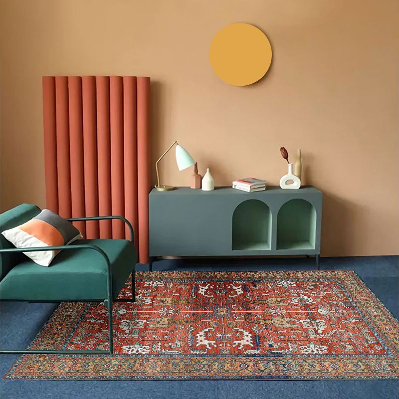 Boheemian Southwestern Patroon Tapijten Multi-kleuren Polyster Area Tapijt Non-slip Backing Washable Area Rug voor decoratie