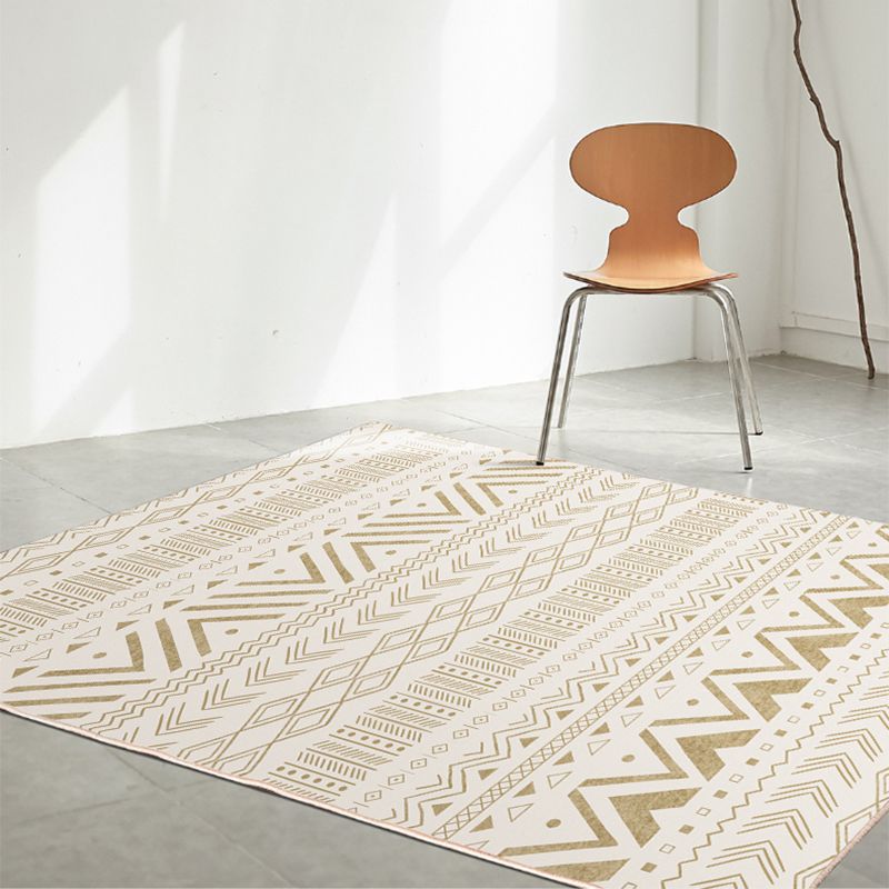Alfombra boho boho múltiple color alfombra de área impresa de área impresa