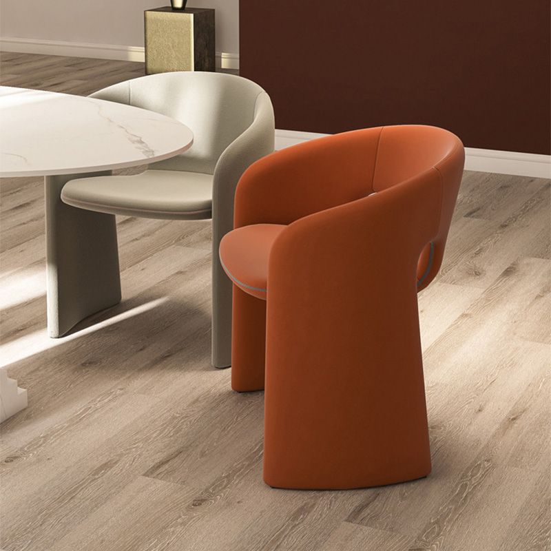 Faux Leather Arms Included Chair 22.8 "L  x 22.4"W x 29.9" H Chair for Living Room